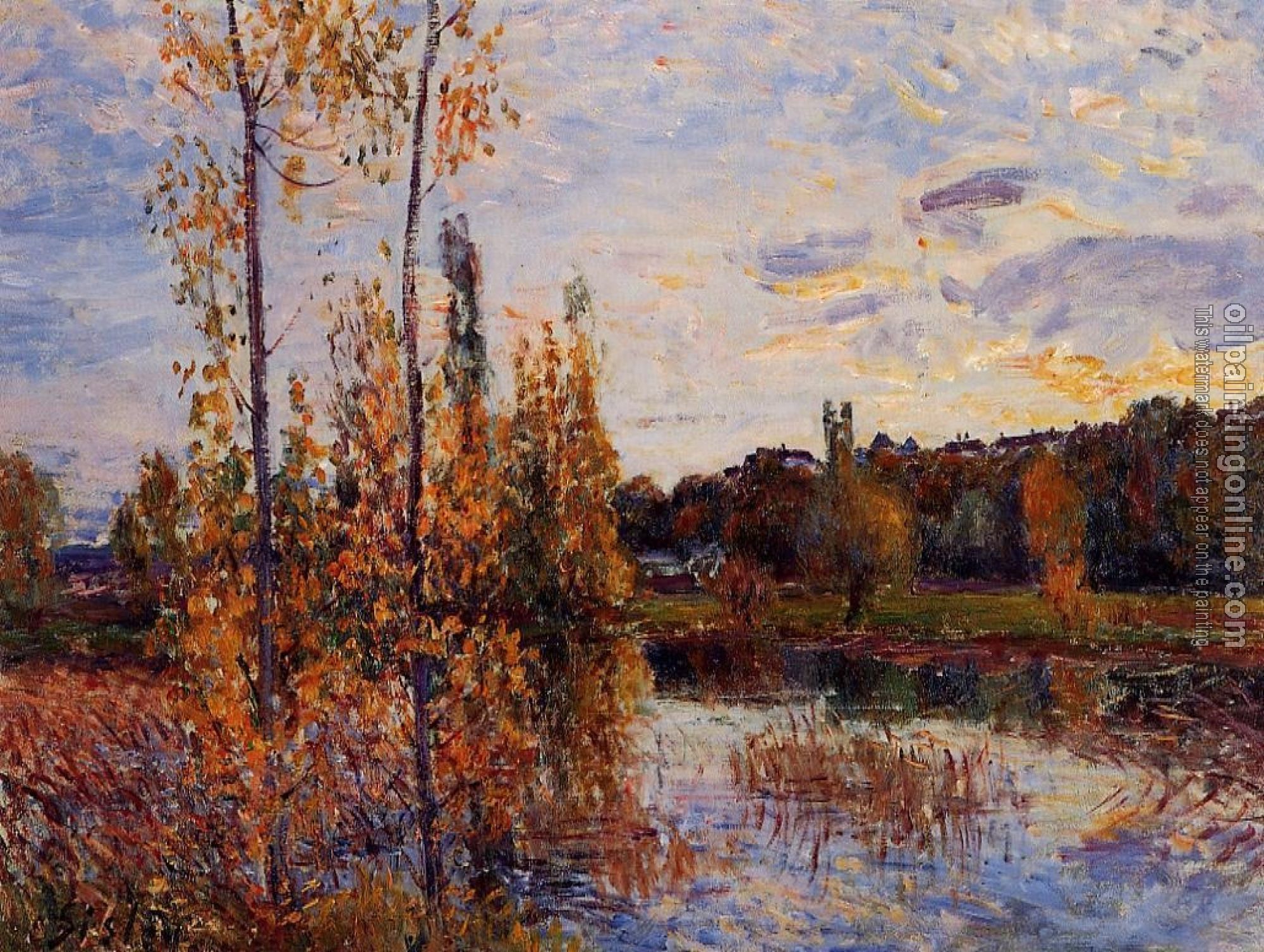 Sisley, Alfred - L'Etang de Chevreuil